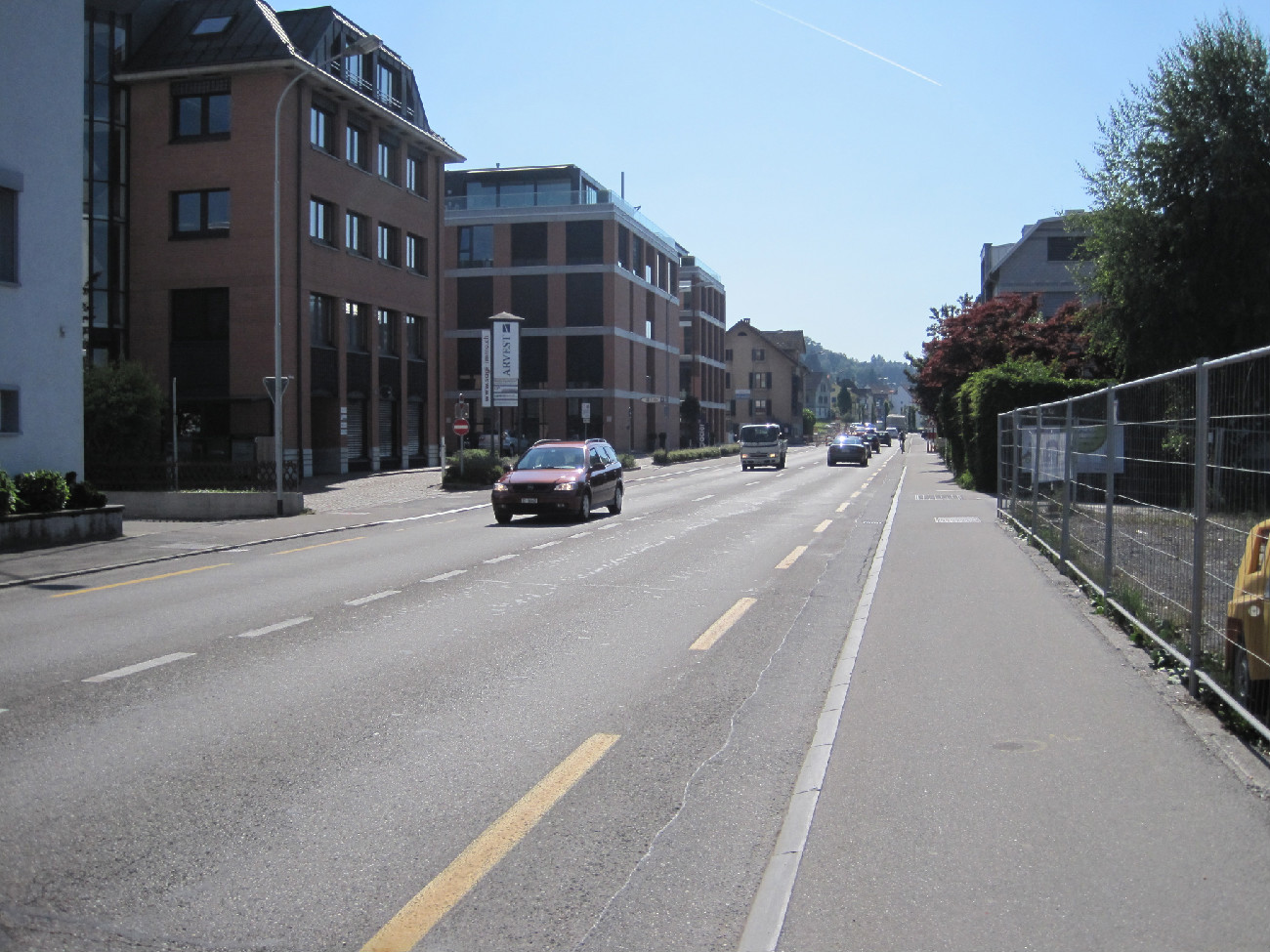 Belagssanierung Churerstrasse, 8808 Pfäffikon SZ